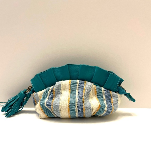 Anthropologie Lucky Penny Make Up Bag - Picture 1 of 9